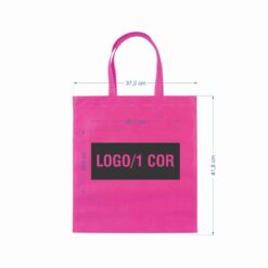 Alternative view of SACOLA DE TNT SPX-13780N-ROS NA COR ROSA