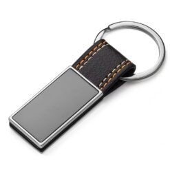 CHAVEIRO DE METAL E PU SPX-14999 NA COR PRETO