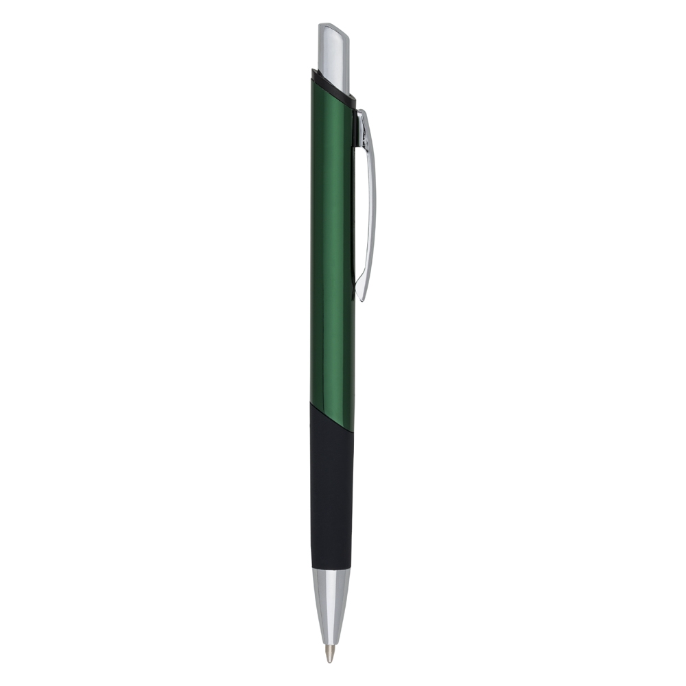 CANETA METAL DET. EMBORRACHADO SPX-01020-VD NA COR VERDE