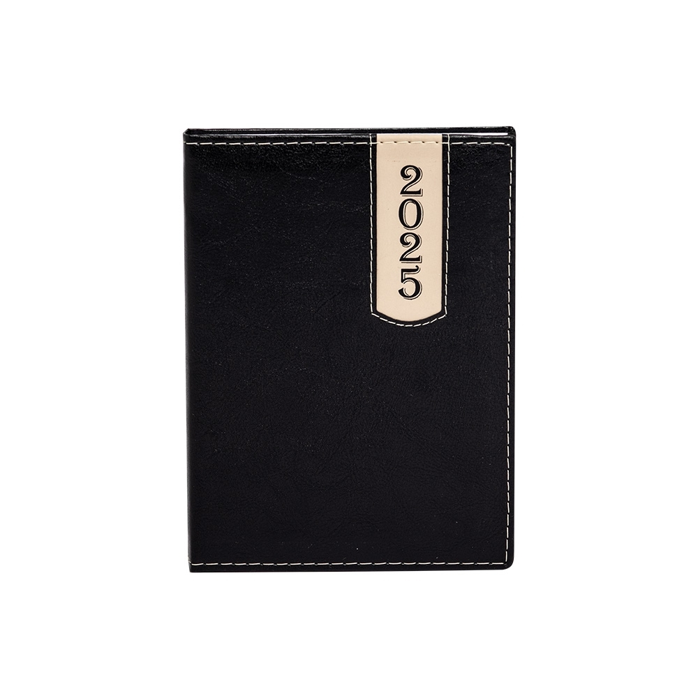 AGENDA COURO SINTÉTICO 2026 SPX-14461-PRE NA COR PRETO