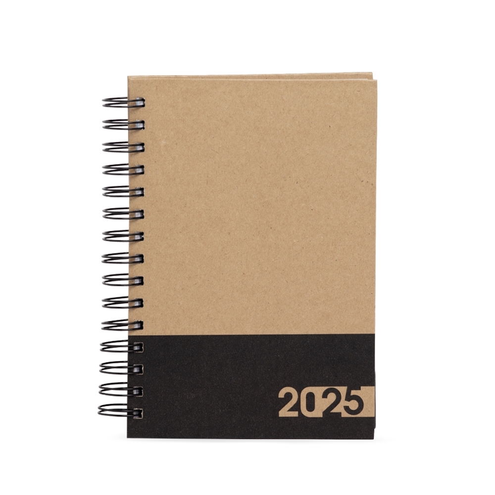 AGENDA DIÁRIA 2026 SPX-15112-KRA NA COR KRAFT