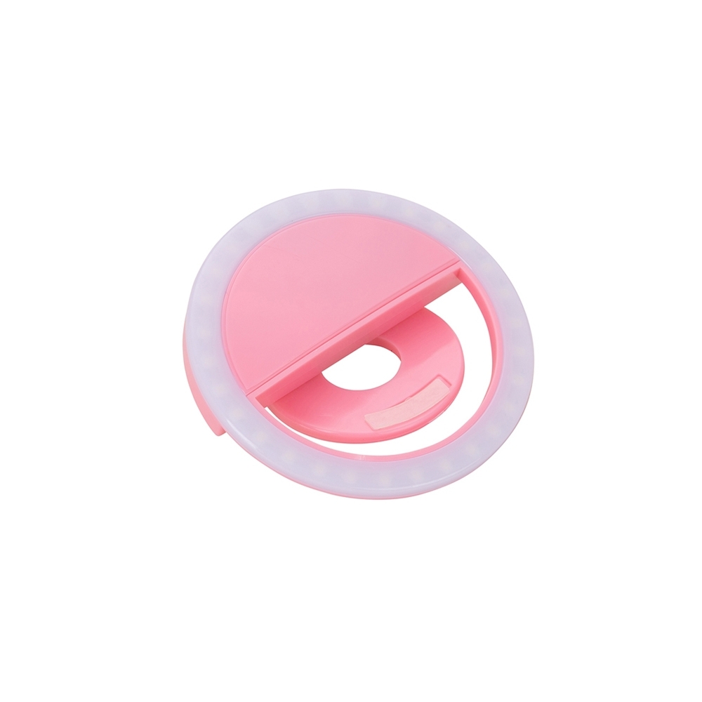 ILUMINADOR P/ FOTOS RECARREGÁVEL SPX-14248-ROS NA COR ROSA