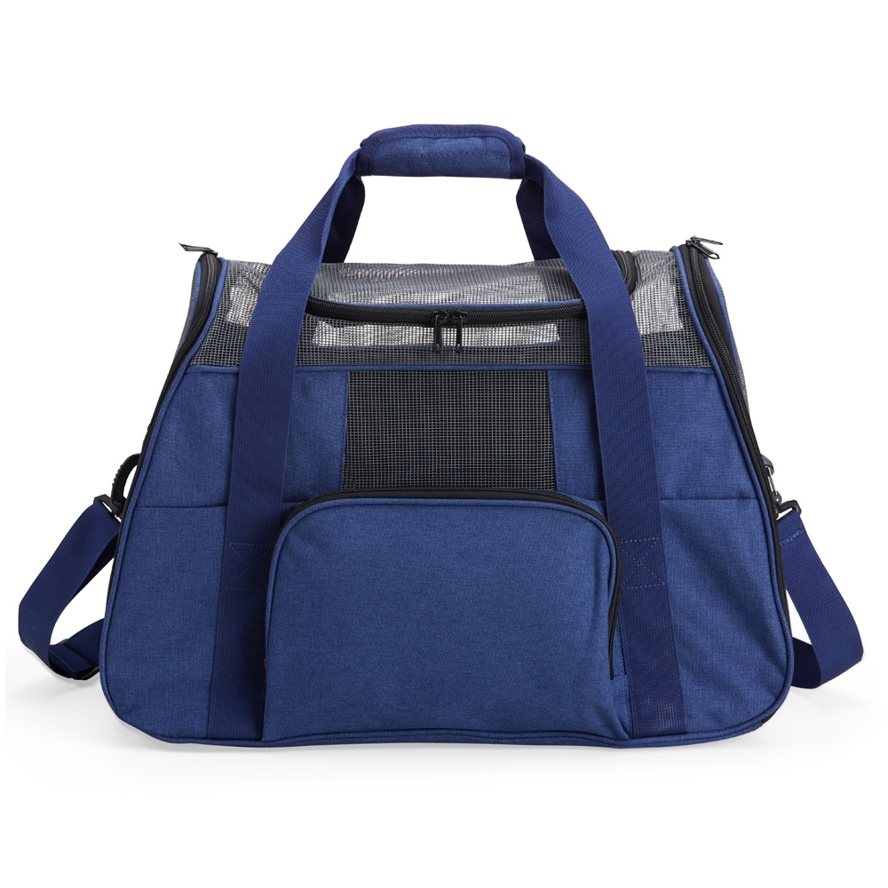 BOLSA PARA TRANSPORTE DE ANIMAIS PET`S SPX-14992-AZU NA COR AZUL