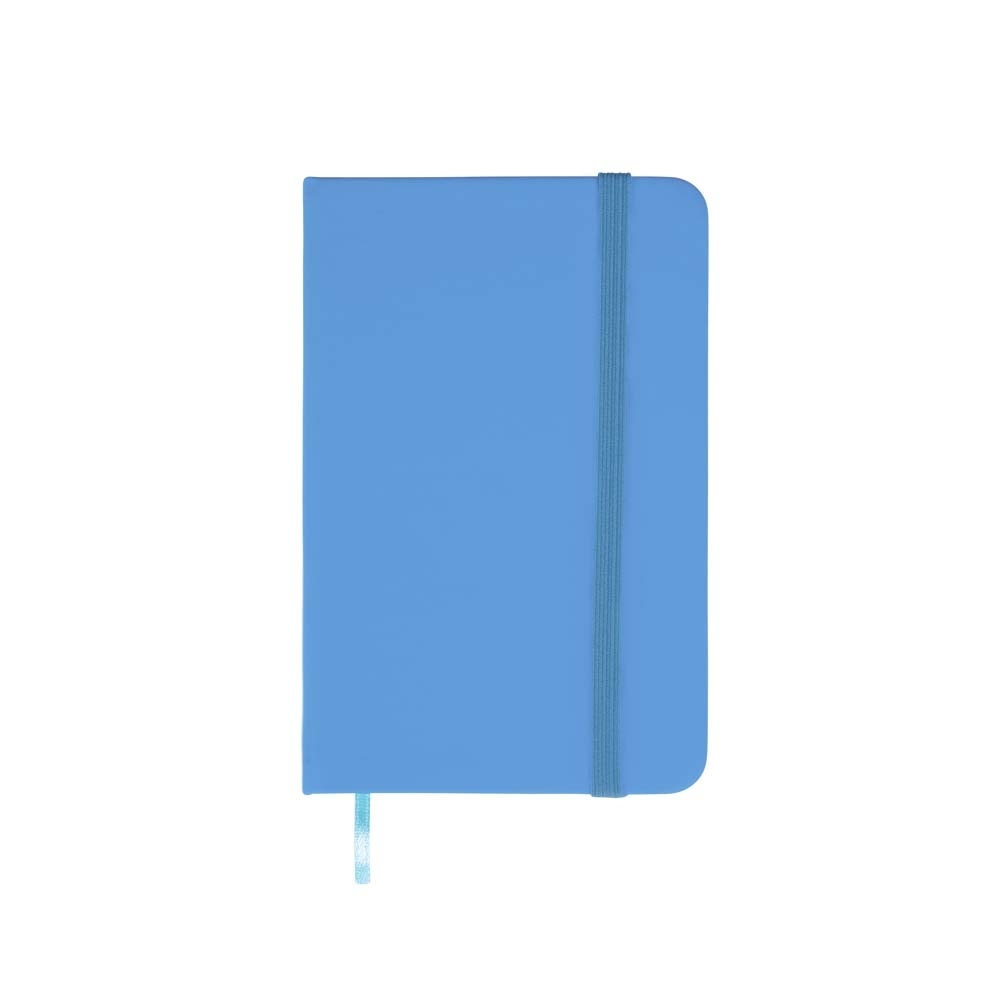 CADERNETA EMBORRACHADA SPX-03009-AZB NA COR AZUL
