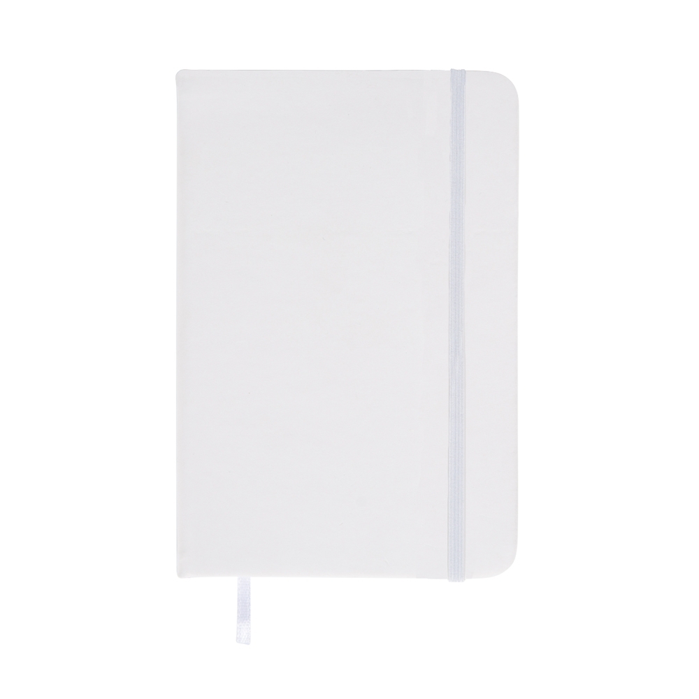 CADERNETA EMBORRACHADA SPX-14869-BCO NA COR BRANCO