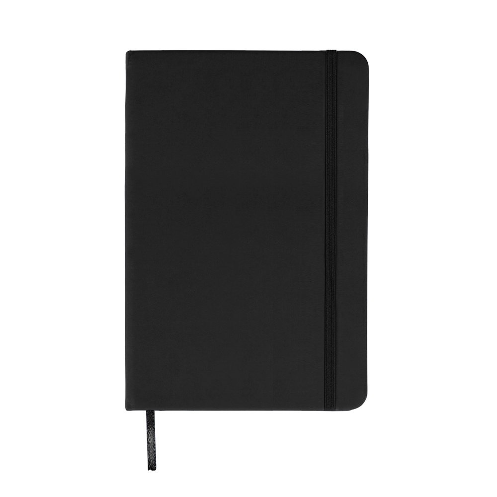 CADERNETA EMBORRACHADA SPX-14869 NA COR PRETO