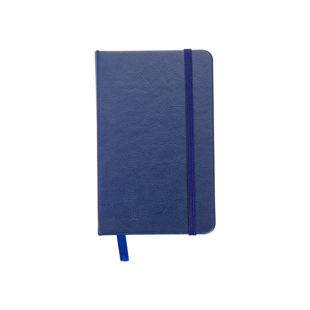 CADERNETA DE COURO SINTÉTICO SPX-12595N-AZR NA COR AZUL