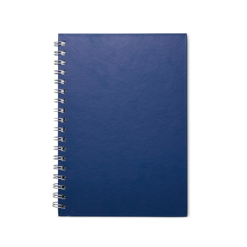 CADERNO PERCALUX EMBORRACHADO SPX-14209B-AZU NA COR AZUL