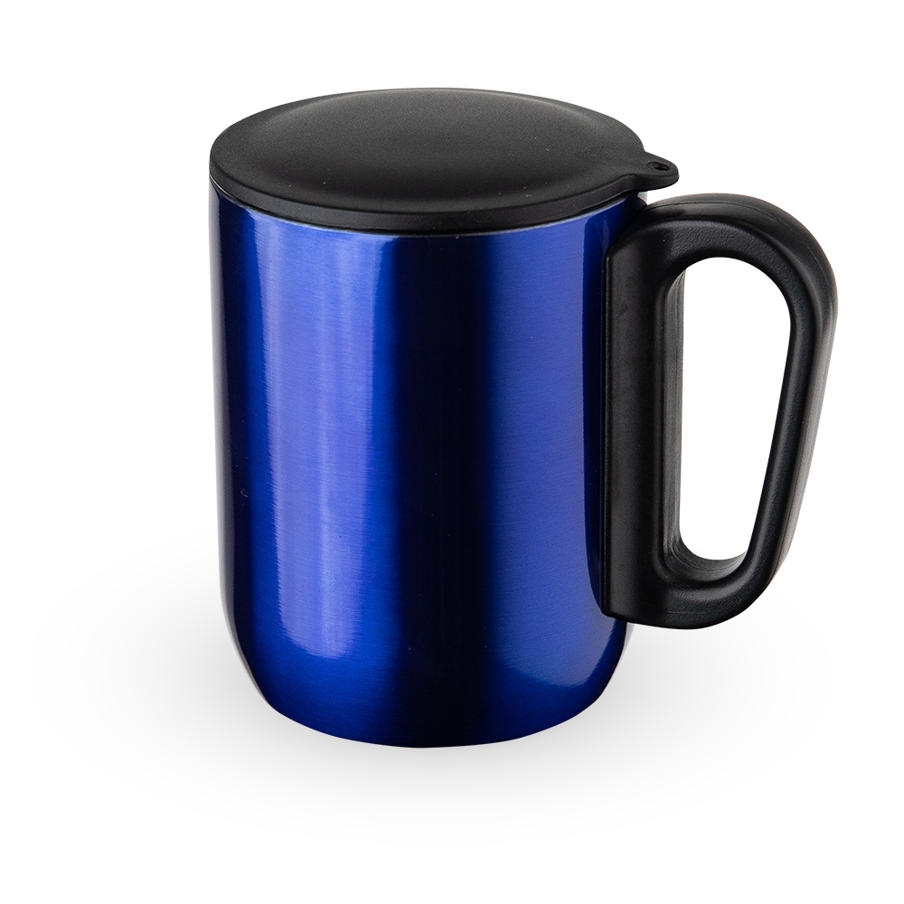 CANECA INOX PAREDE DUPLA 230ML SPX-18622-AZU NA COR AZUL