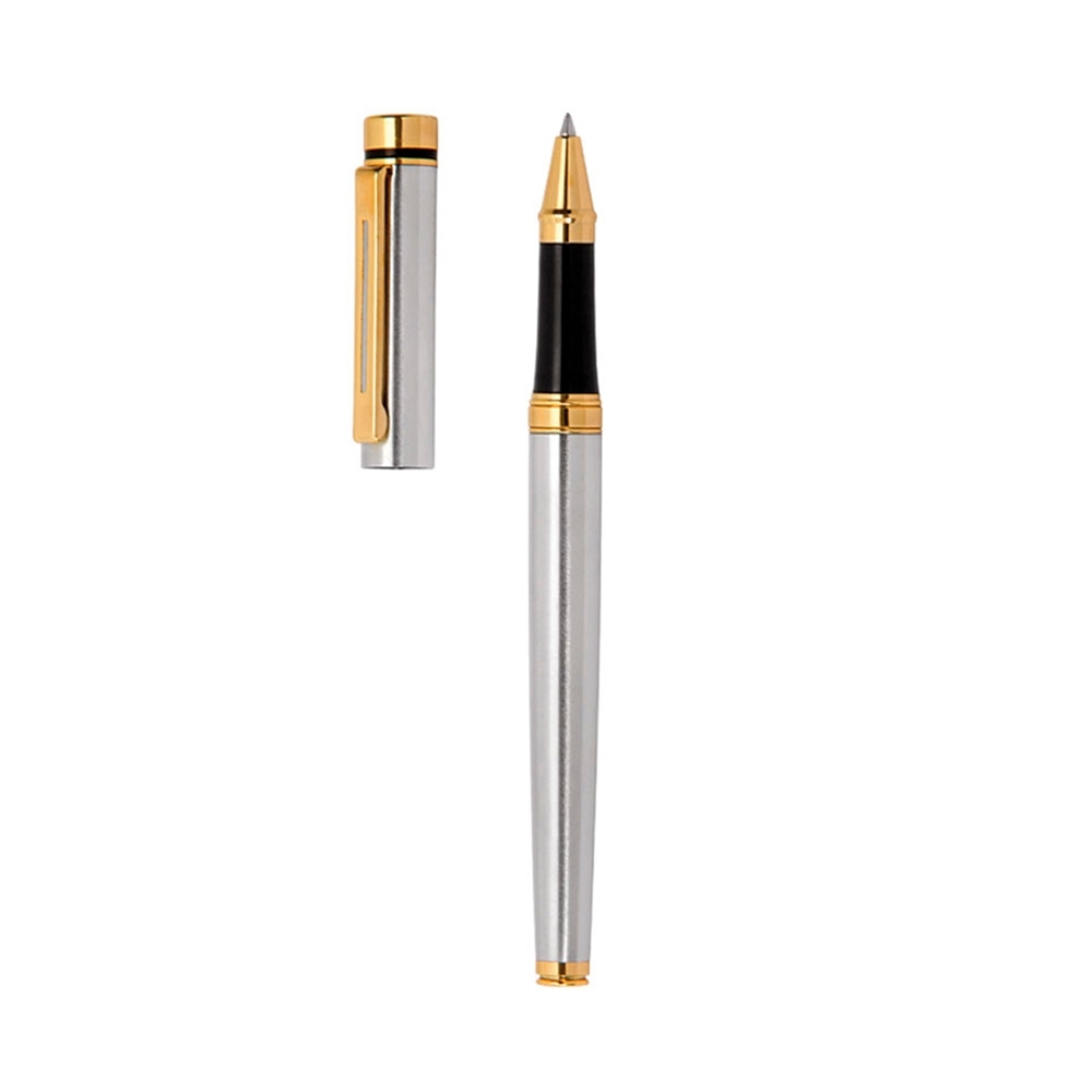 CANETA METAL ROLLER SPX-14196-PRA/DOU NA COR DOURADO