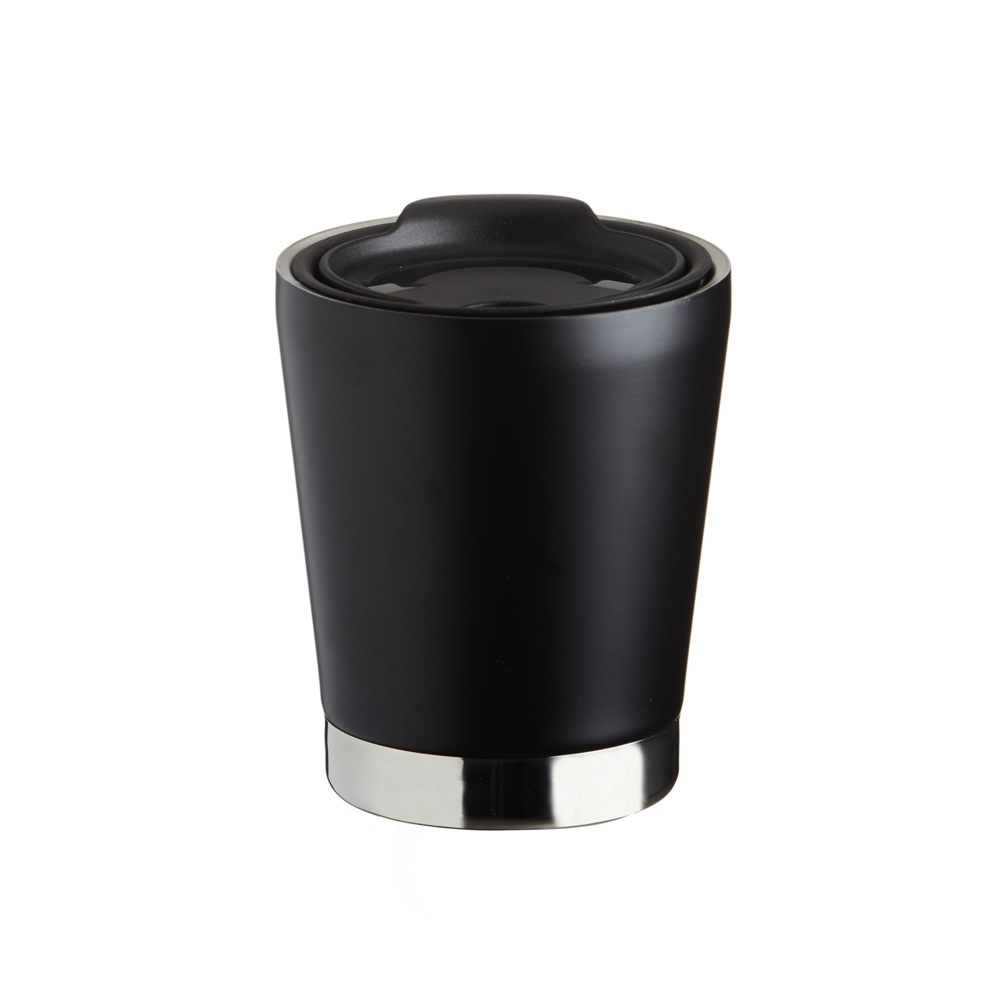 COPO INOX PAREDE DUPLA 300ML SPX-18722-PRE NA COR PRETO