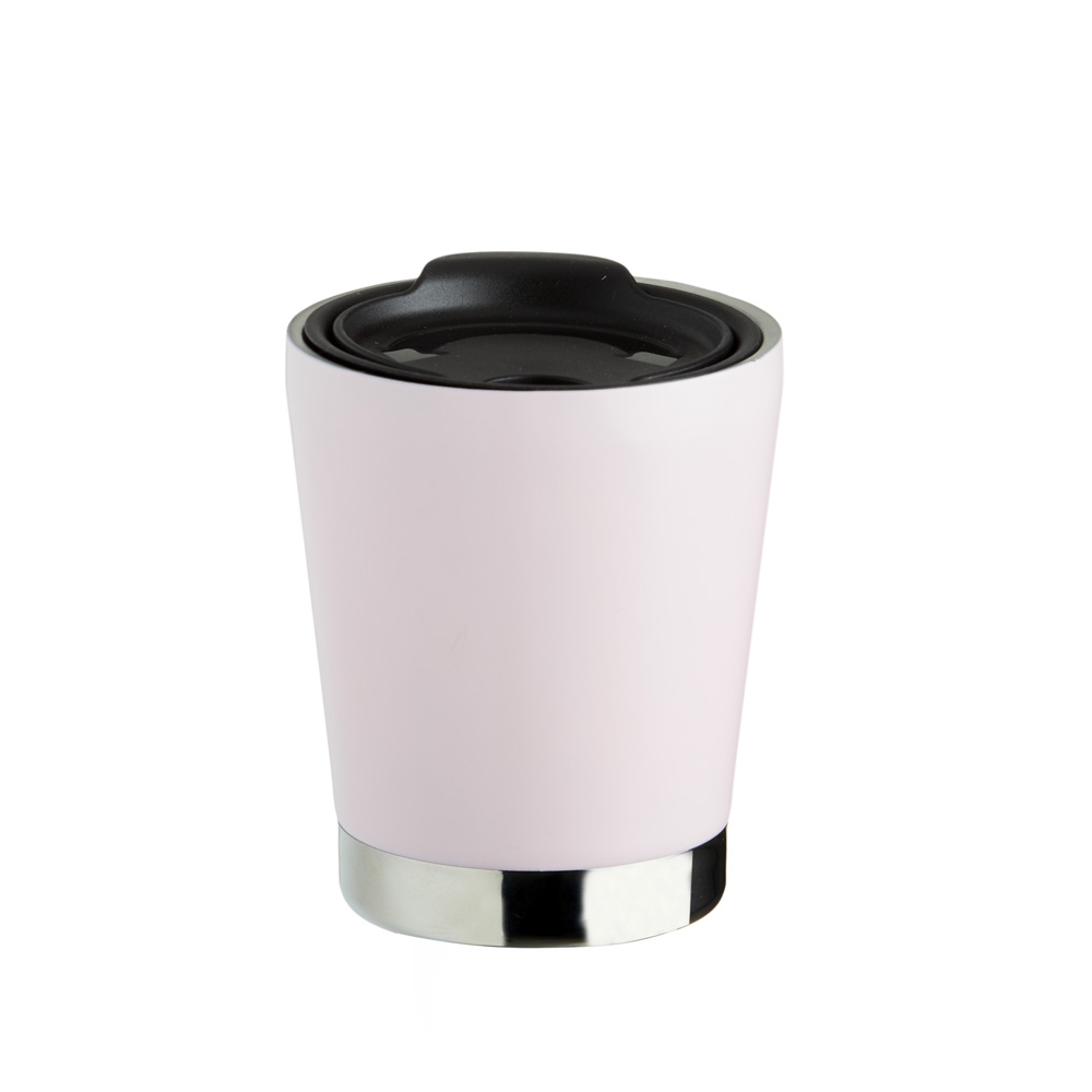 COPO INOX PAREDE DUPLA 300ML SPX-18722-RSC NA COR ROSA