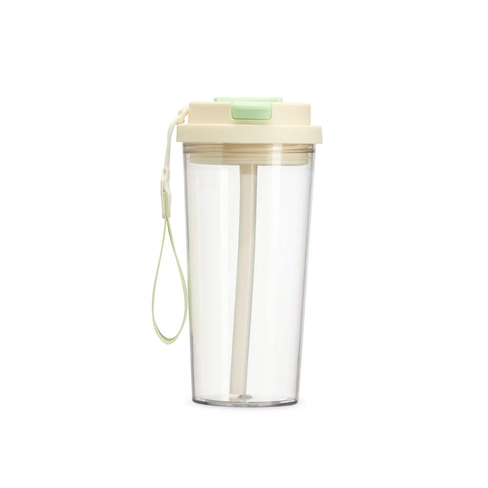 COPO PLÁSTICO 600ML SPX-02417-VD NA COR VERDE