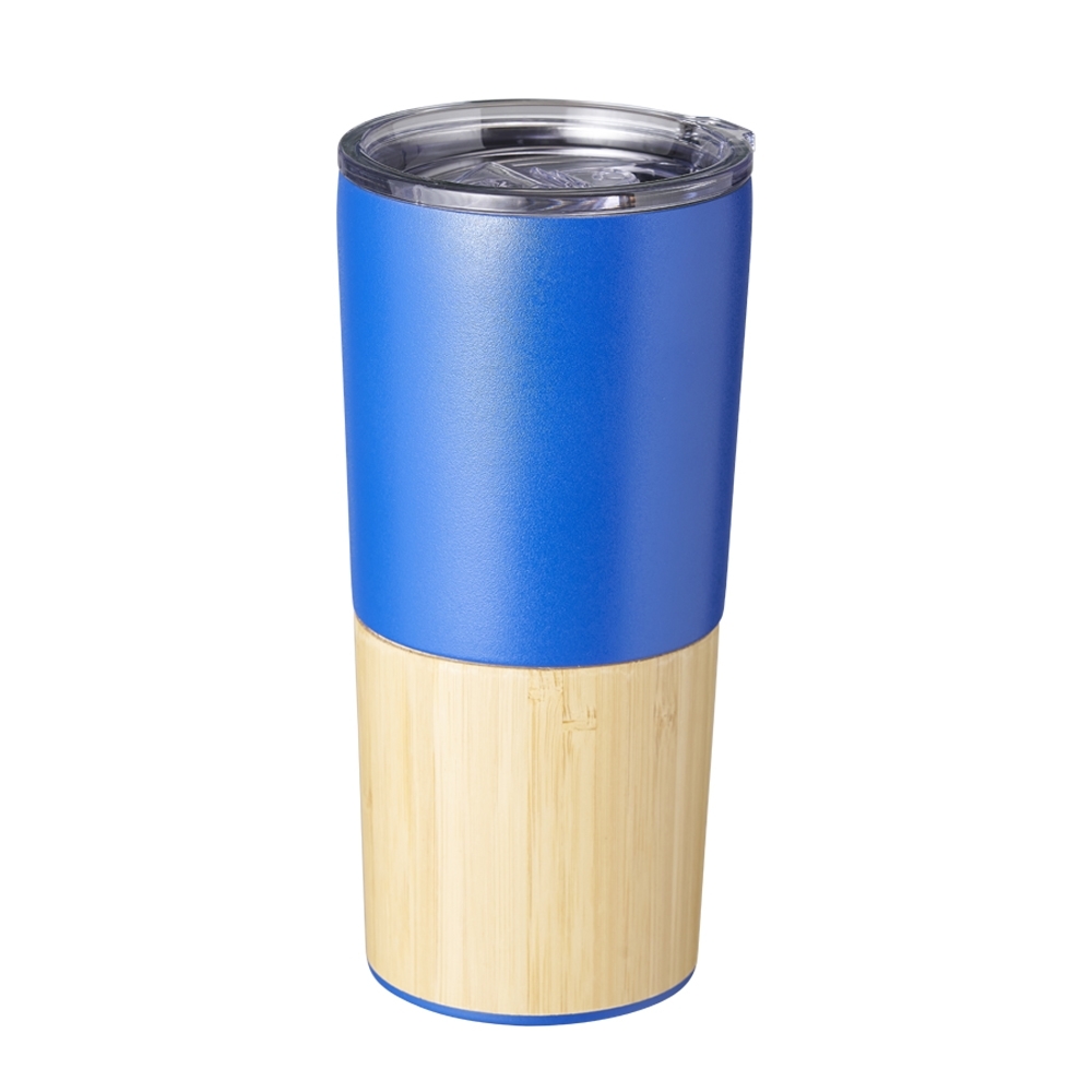 COPO TÉRMICO BAMBU 600ML SPX-04084-AZU NA COR AZUL