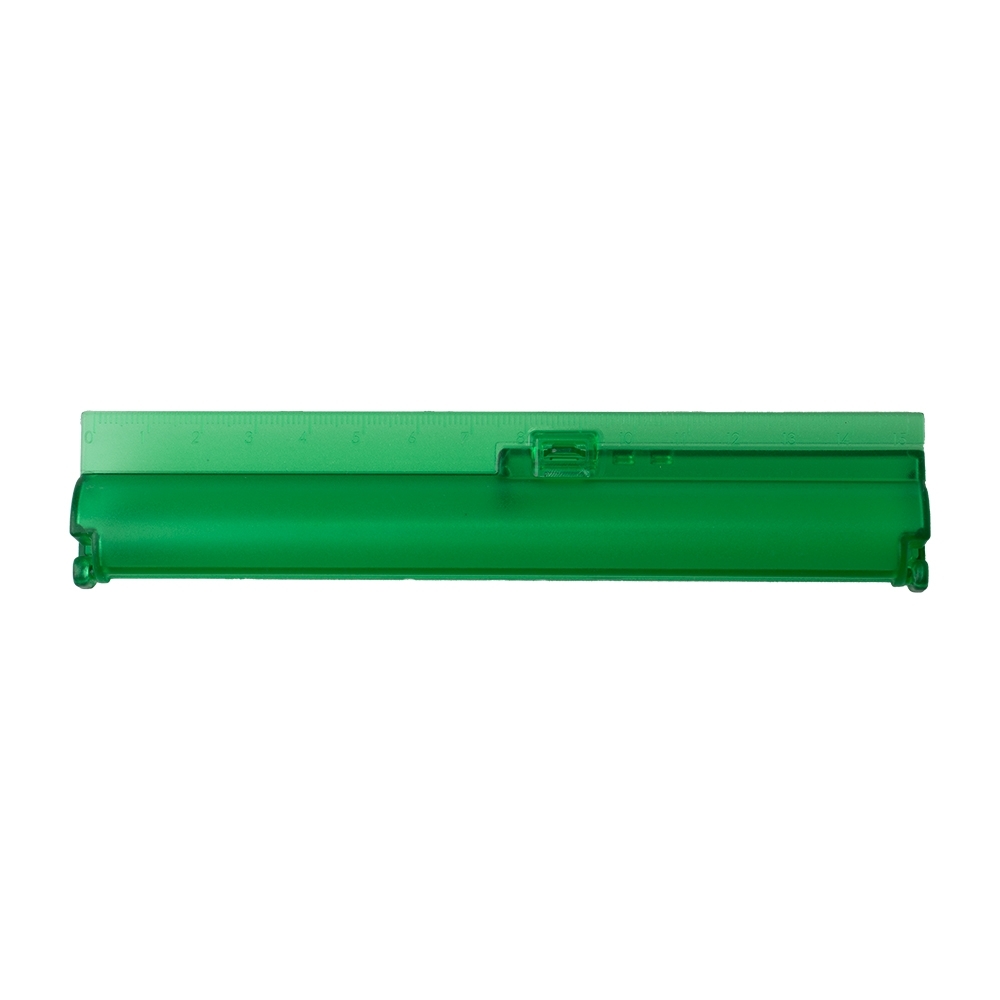 ESTOJO COM RÉGUA SPX-15040-VD NA COR VERDE