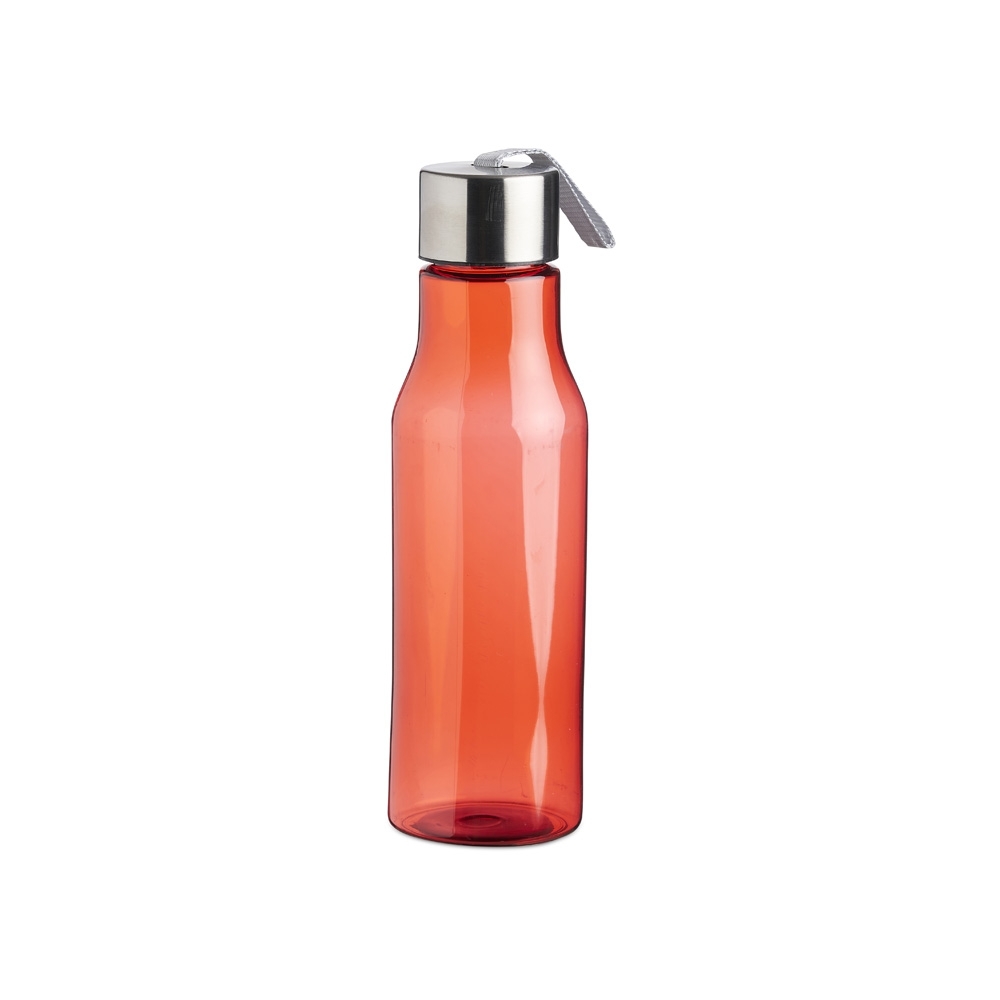 GARRAFA PLÁSTICA 600ML SPX-18695-VM NA COR VERMELHO