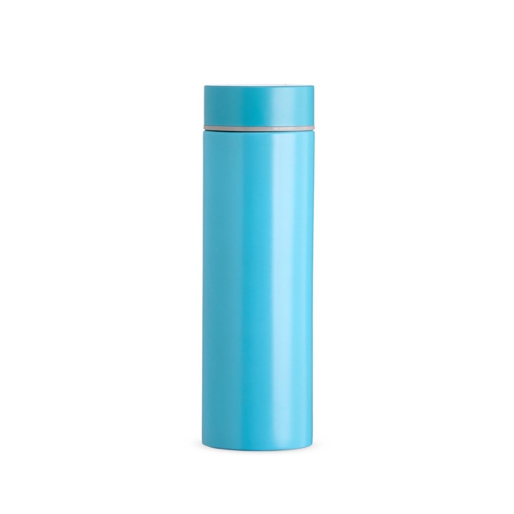 GARRAFA TÉRMICA 240ML SPX-P@07037-AZU NA COR AZUL
