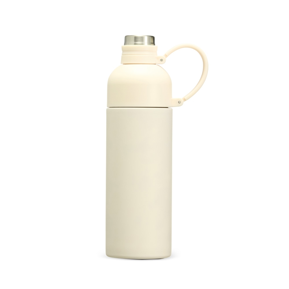 GARRAFA TÉRMICA 460ML SPX-18906-CRE NA COR BRANCO