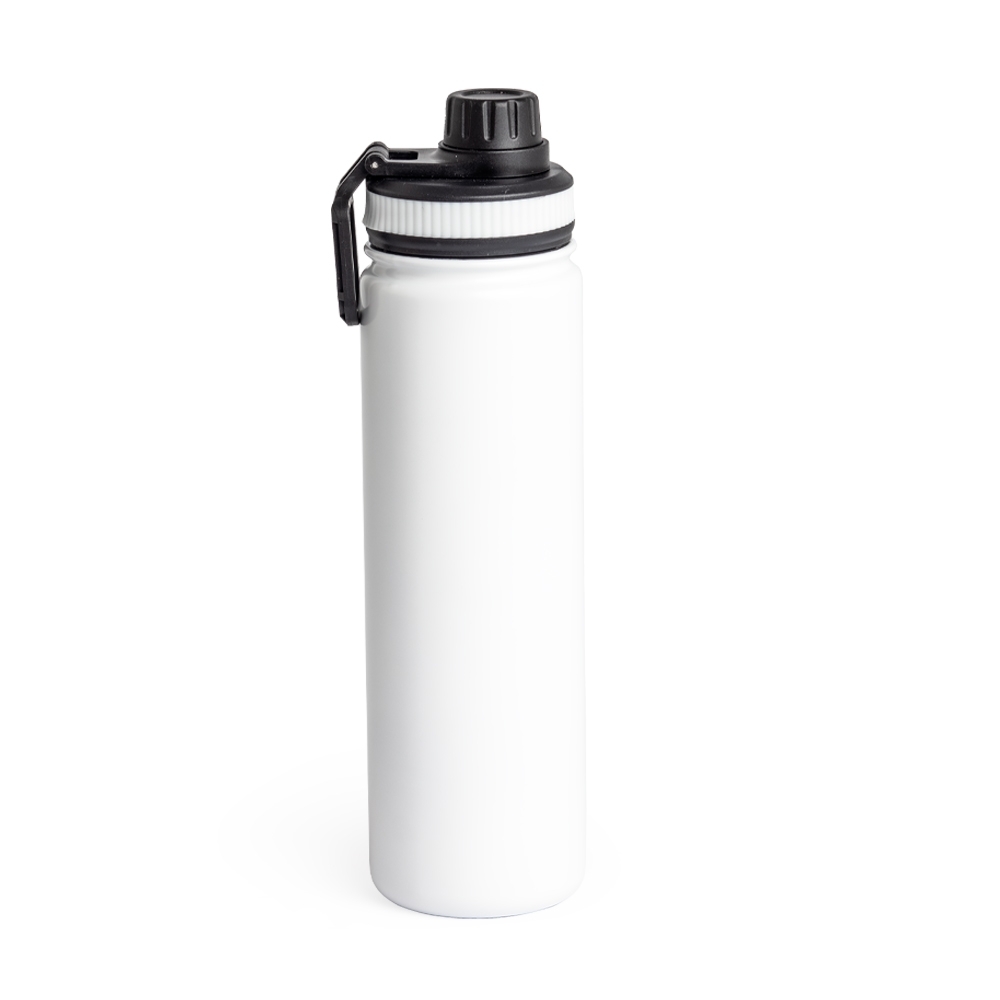 GARRAFA TÉRMICA 650ML SPX-P@10870-BCO NA COR BRANCO