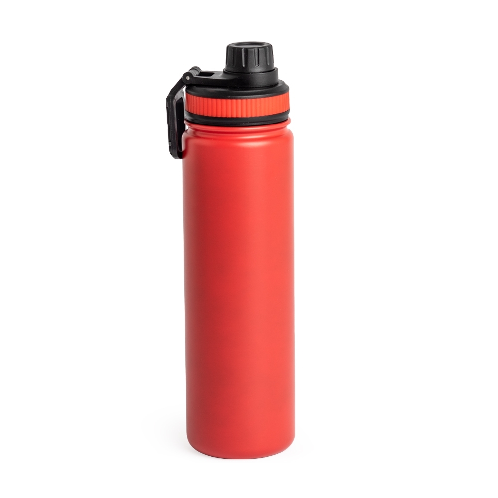 GARRAFA TÉRMICA 650ML SPX-P@10870-VM NA COR VERMELHO