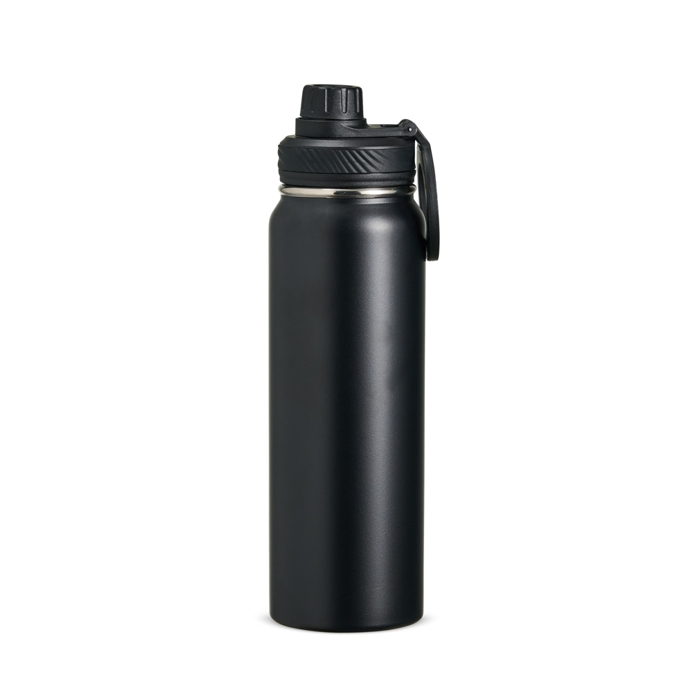 GARRAFA TÉRMICA 850ML SPX-18846-PRE NA COR PRETO
