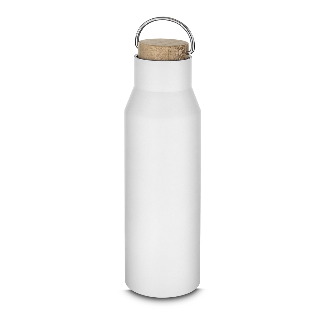 GARRAFA TÉRMICA INOX 600ML SPX-15214-BCO NA COR BRANCO
