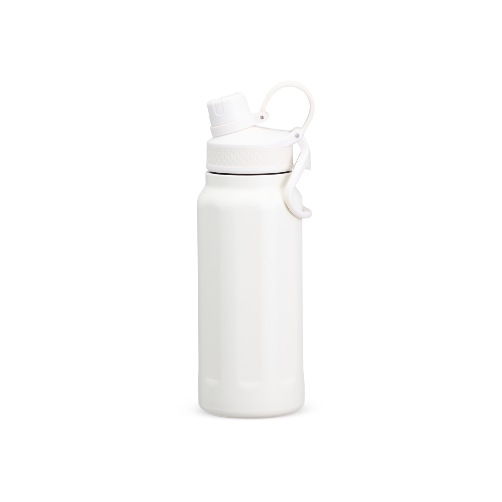 GARRAFA TÉRMICA COM ALÇA 750ML SPX-18903-BCO NA COR BRANCO