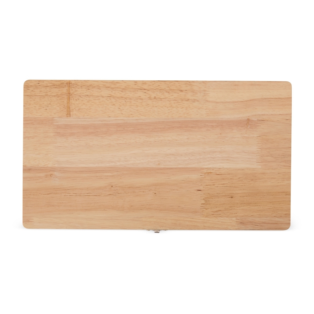 KIT CHURRASCO 4 PEÇAS SPX-01347-MAD NA COR MADEIRA