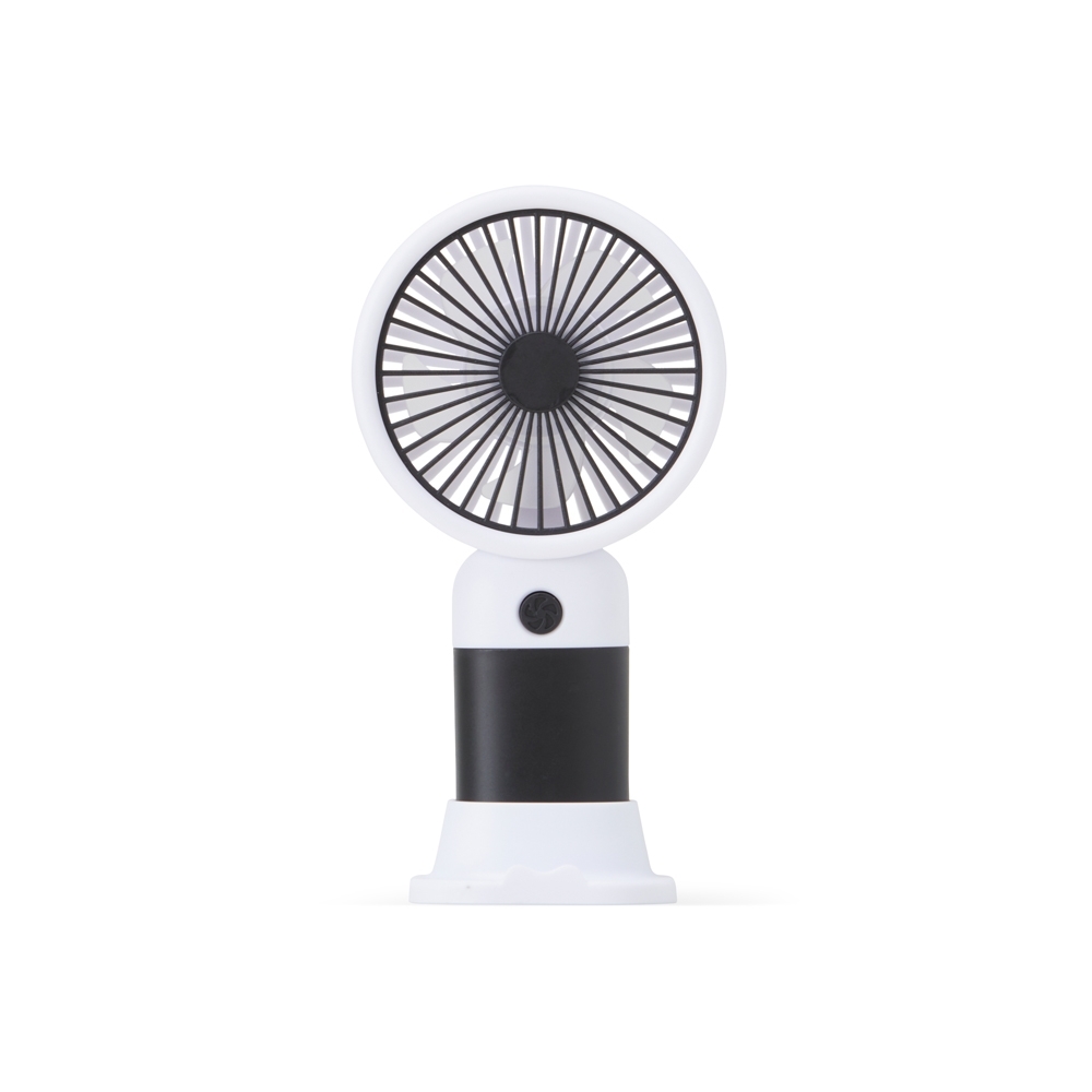 MINI VENTILADOR RECARREGÁVEL SPX-05042-PRE NA COR BRANCO