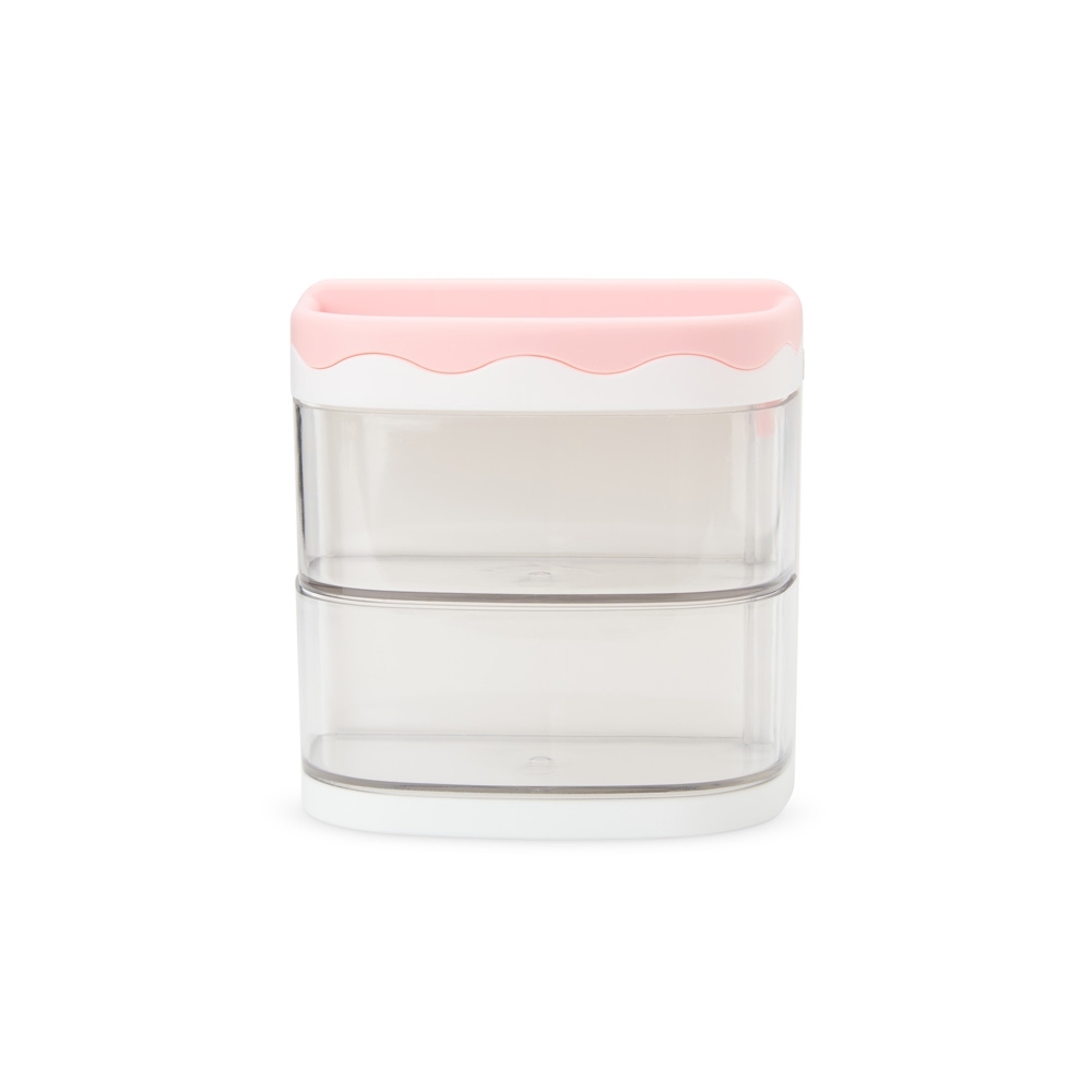 ORGANIZADOR DE MESA SPX-10995-ROS NA COR BRANCO