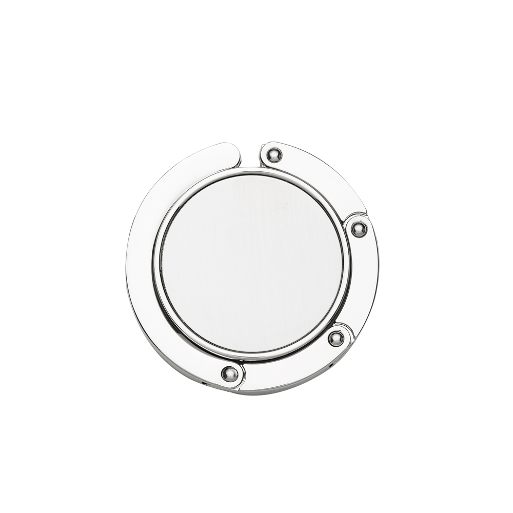 PORTA BOLSA DOBRAVEL REDONDO  SPX-10006CX-PRA NA COR PRATA