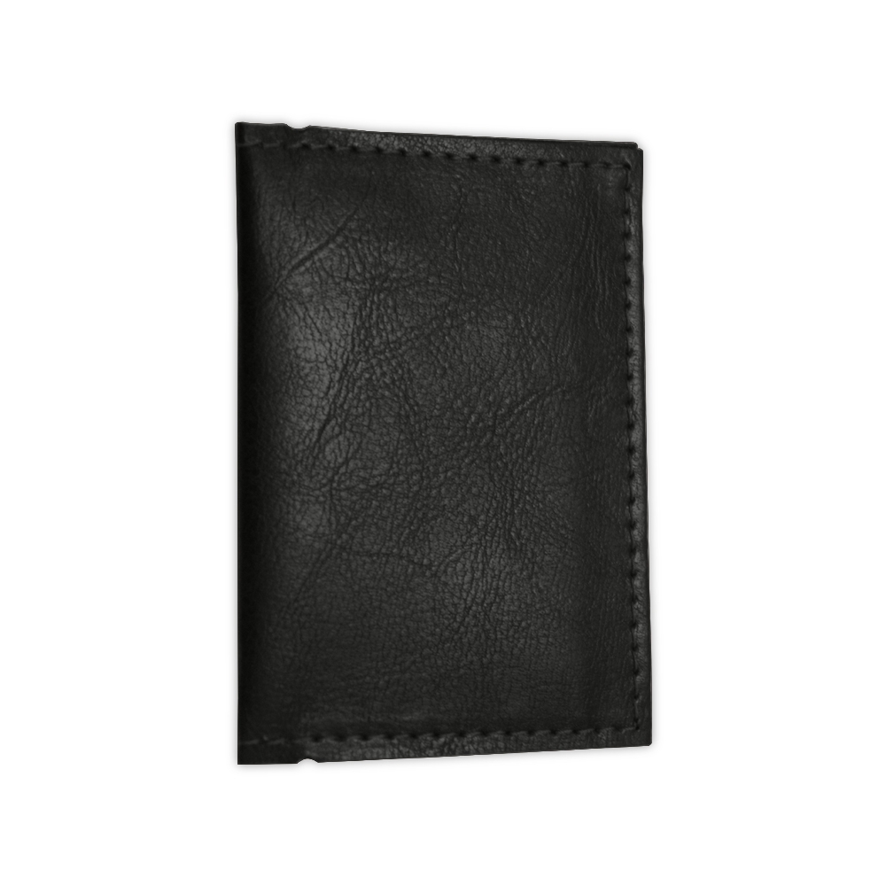 PORTA CARTÃO DE COURO SINTETICO SPX-13645-PRE NA COR PRETO