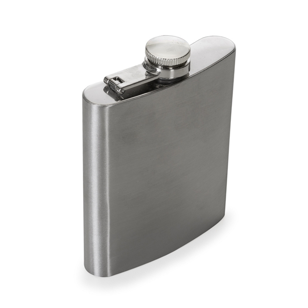 PORTA WHISKY INOX 7 OZ SPX-S01782-INO NA COR INOX