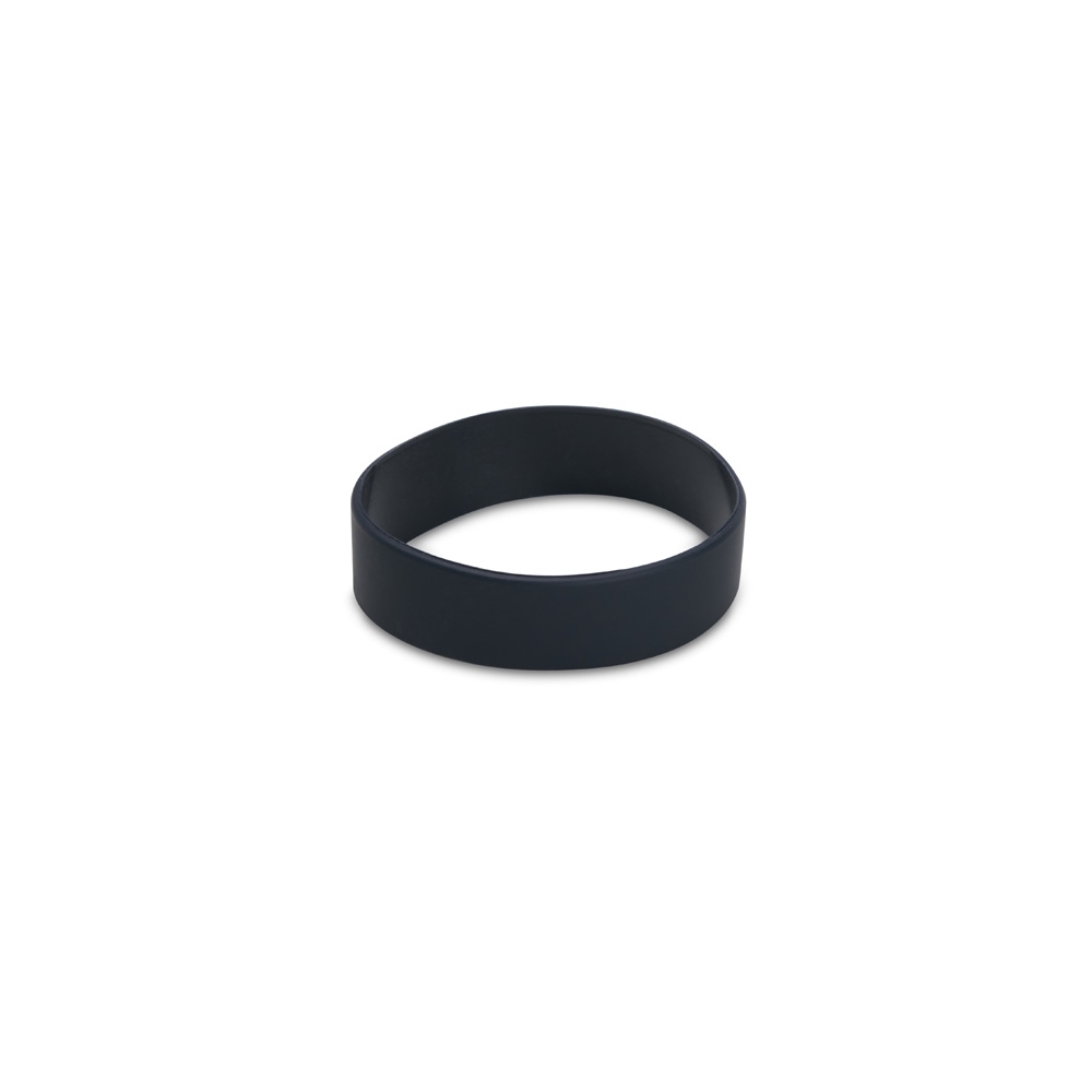 PULSEIRA DE SILICONE  SPX-18828-PRE NA COR PRETO
