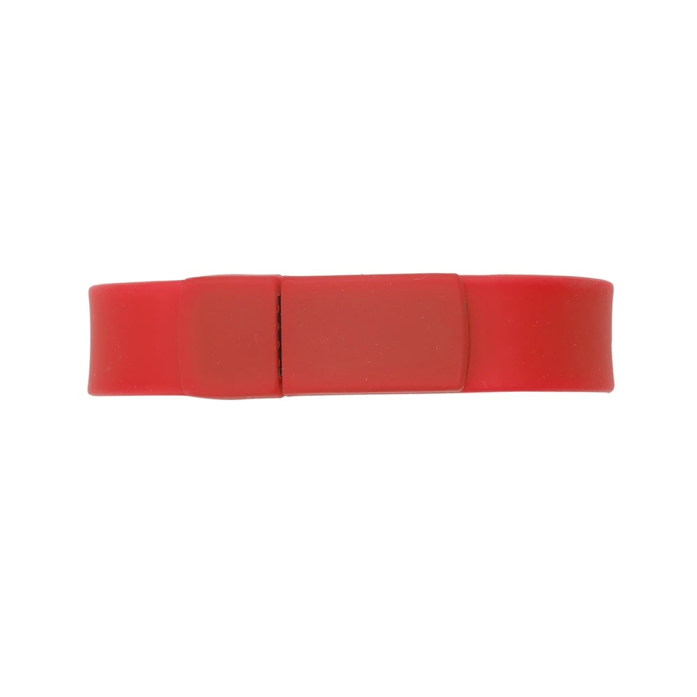 PULSEIRA DE SILICONE C/ SLOT P/ MEMORIA  SPX-P@13949-VM NA COR VERMELHO