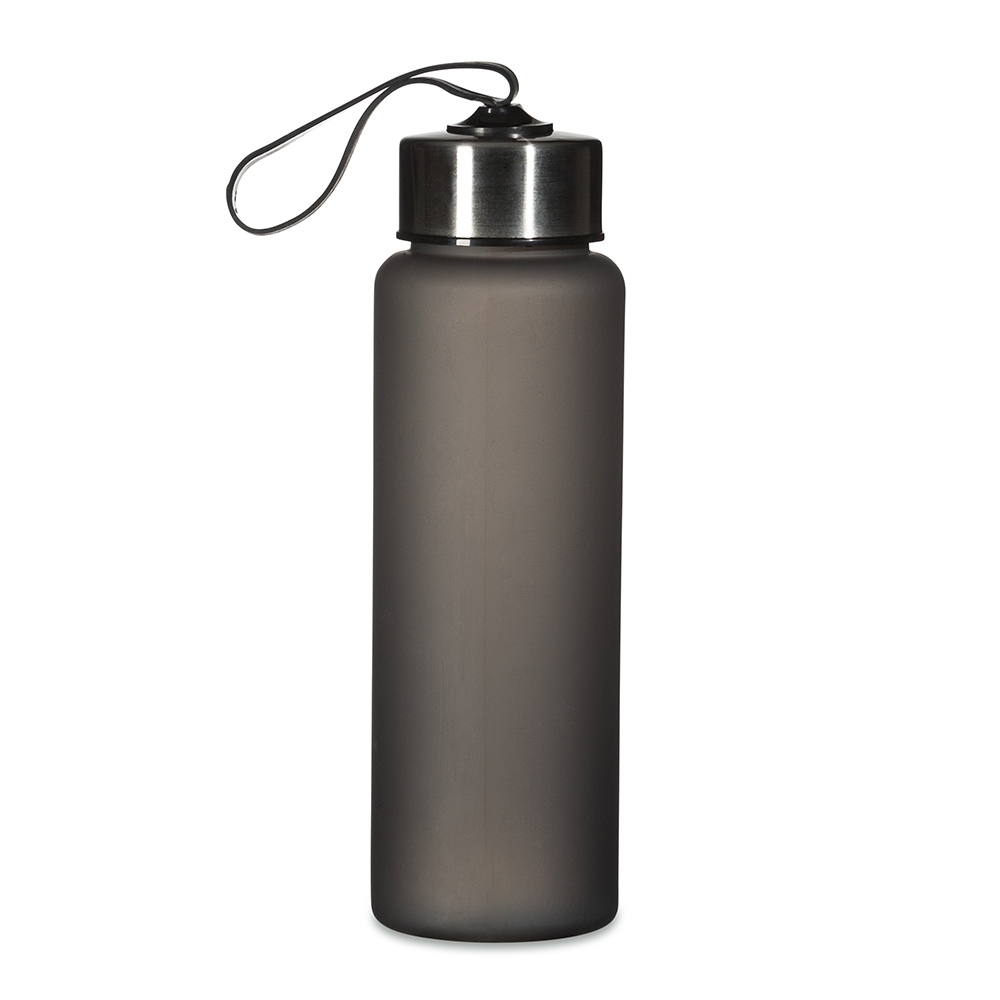GARRAFA PLÁSTICA 680ML SPX-14415-FUM NA COR PRETO