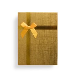 CAIXA PARA PRESENTE SPX-18999-DOU NA COR DOURADO