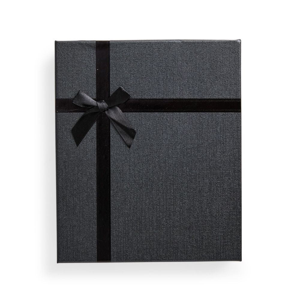 CAIXA PARA PRESENTE SPX-19000-PRE NA COR PRETO