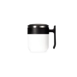 CANECA INOX 350ML SPX-18946-BCO/PRE NA COR PRETO
