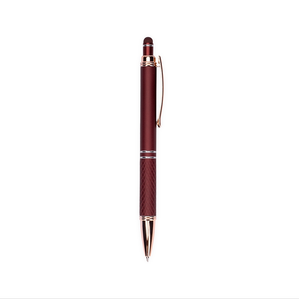 CANETA METAL TOUCH SPX-05020-VIN/COB NA COR VERMELHO
