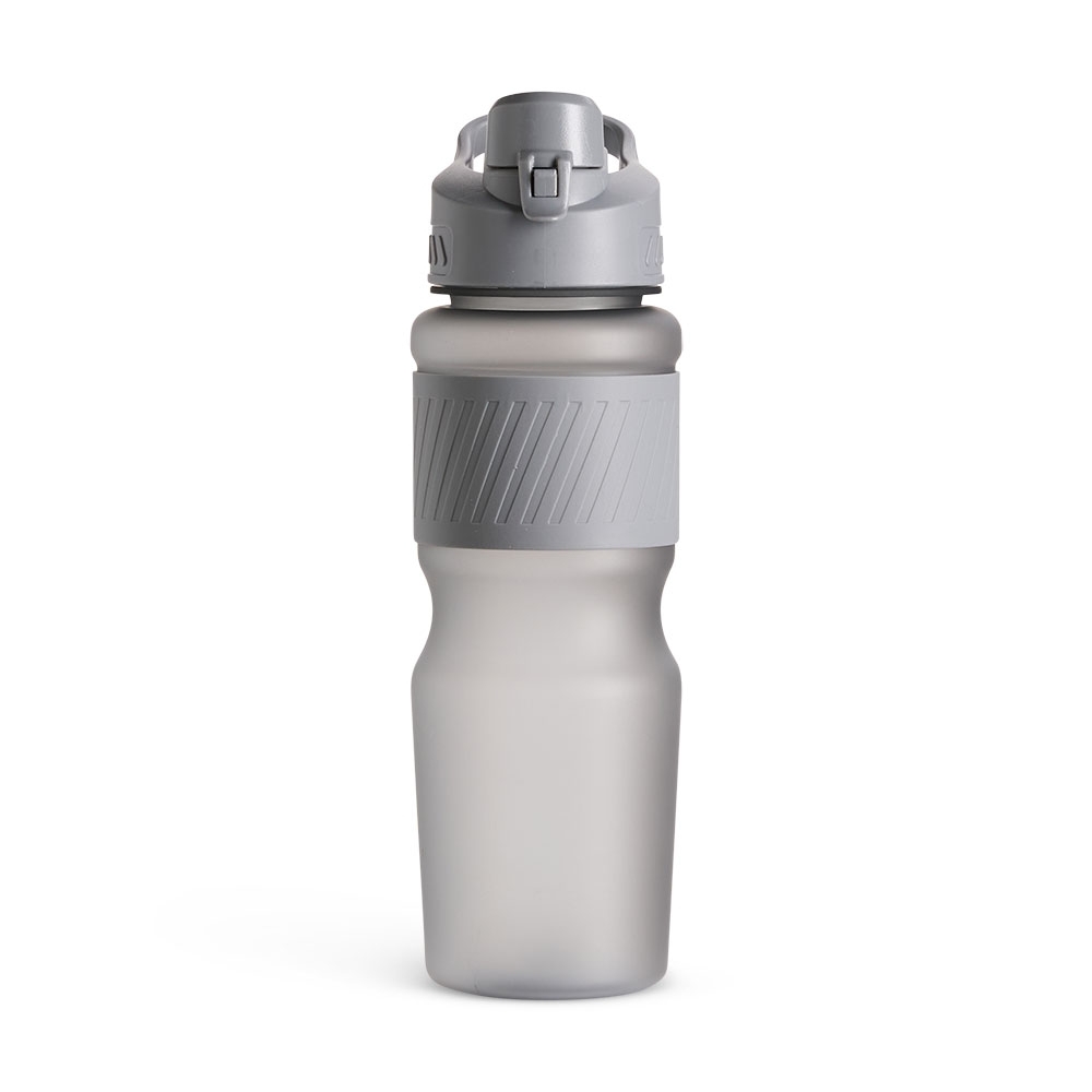 GARRAFA PLÁSTICO 750ML SPX-18737F-CIN NA COR CINZA
