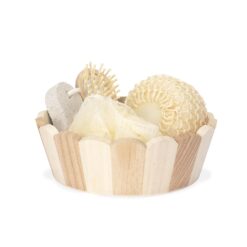 KIT BANHO 4 PEÇAS SPX-15271-AMA NA COR BAMBU