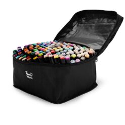 KIT CANETAS MARCADORAS PONTAS DUPLAS 168 CORES SPX-08329-168-COL NA COR COLORIDO