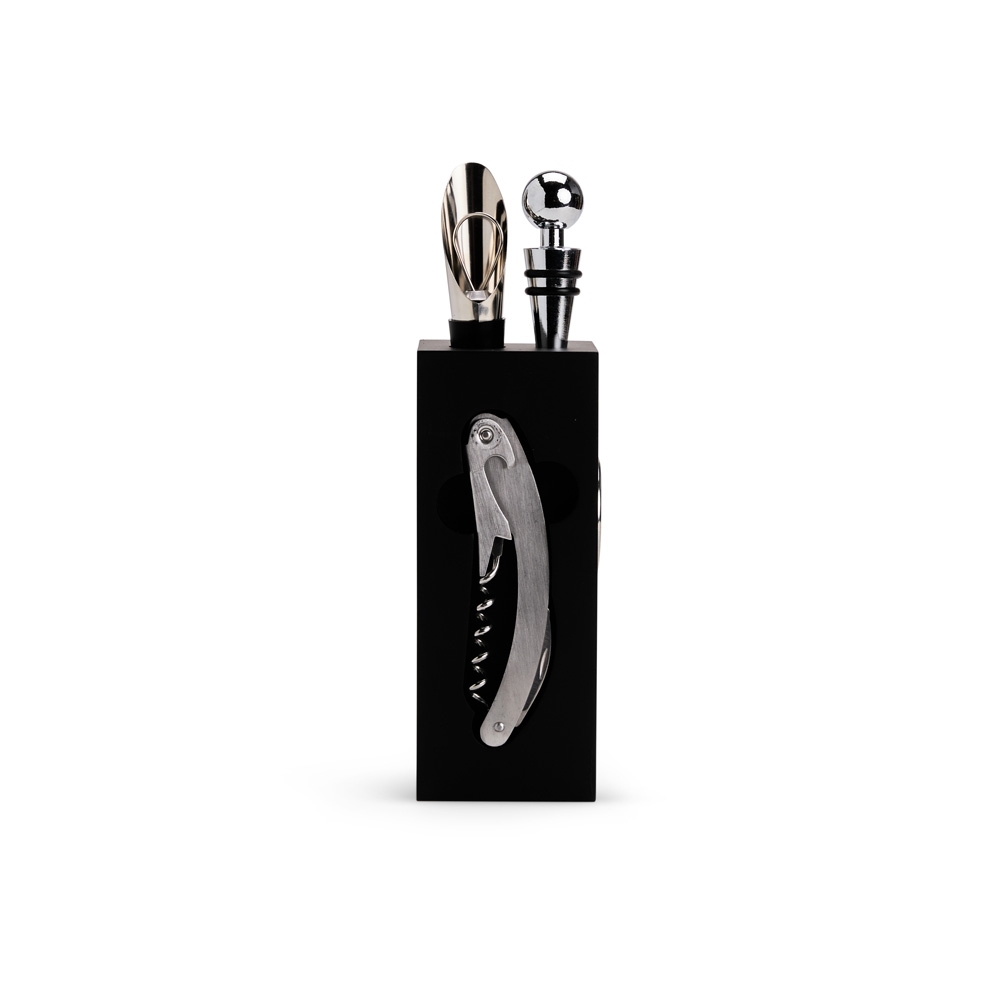 KIT VINHO 6 PEÇAS SPX-15285-PRE NA COR PRETO