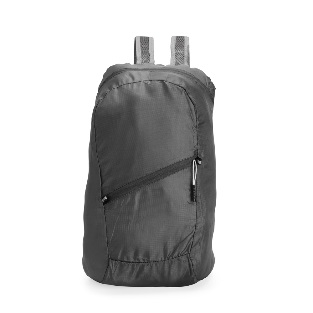 MOCHILA DOBRÁVEL POLIÉSTER 16L SPX-01333-CIN NA COR CINZA