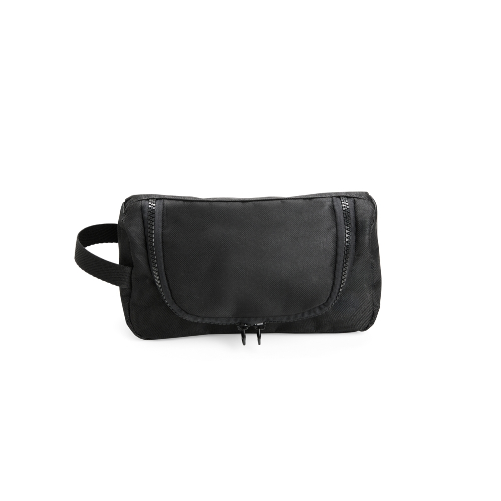 NÉCESSAIRE NYLON SPX-15286-PRE/PRE NA COR PRETO