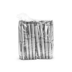 PACOTE C/ 50 PÇS CANETA PLÁSTICA SPX-P@00320-PRA/PRA NA COR PRATA