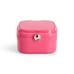 PORTA-JOIAS COM ESPELHO SPX-18926-PNK NA COR ROSA