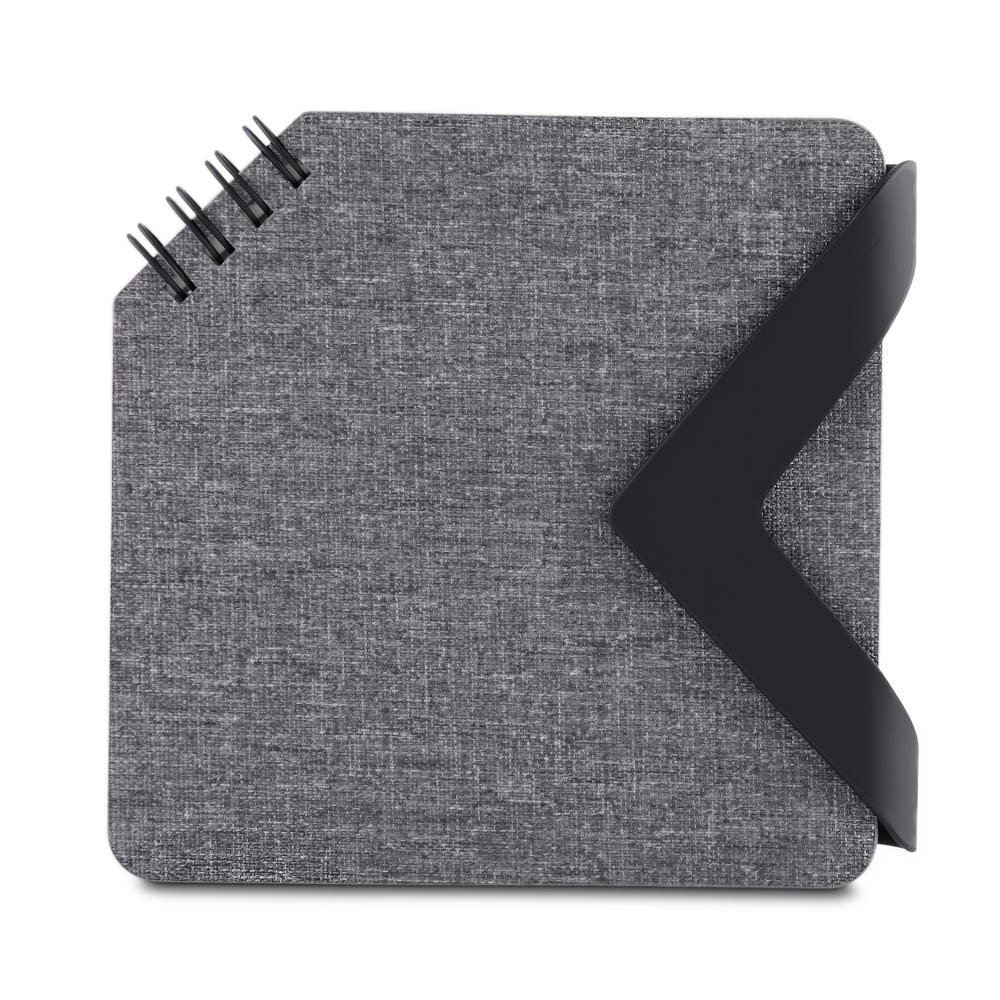 BLOCO DE ANOTAÇÕES RPET SPX-15358-CIN NA COR CINZA