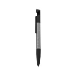 CANETA PLÁSTICA MULTIFUNÇÕES SPX-14089-CIN/PRE NA COR PRATA